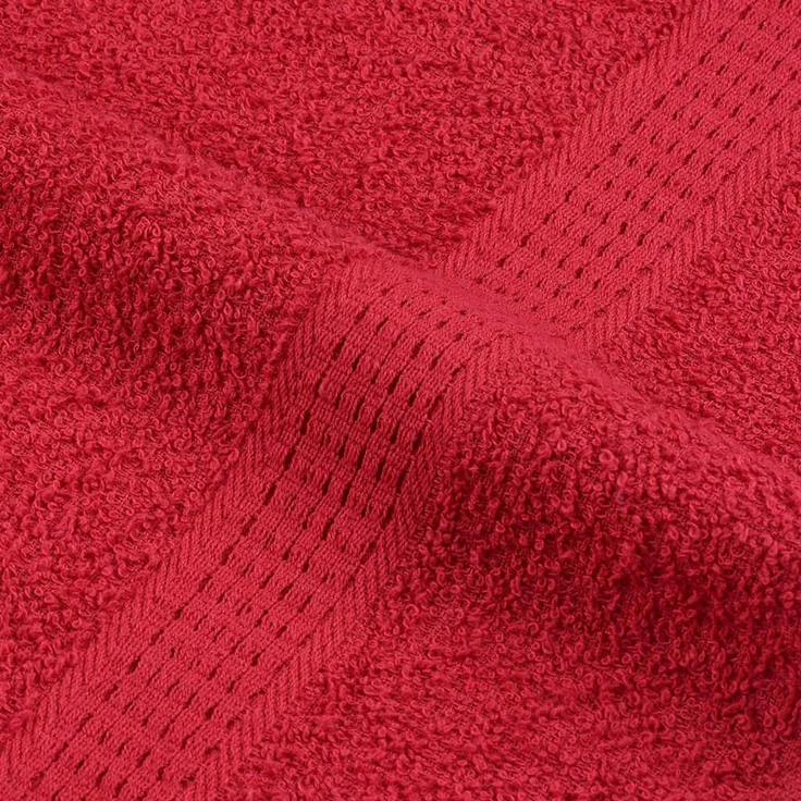 vidaXL Waschtücher FROGN 4 Stk. Rot 30x30 cm 360 g/m² 136921 – Bild 6