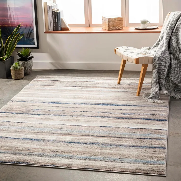 Surya CHARLOTTE Teppich Off-Weiß 200 cm 274 cm 200x274 cm