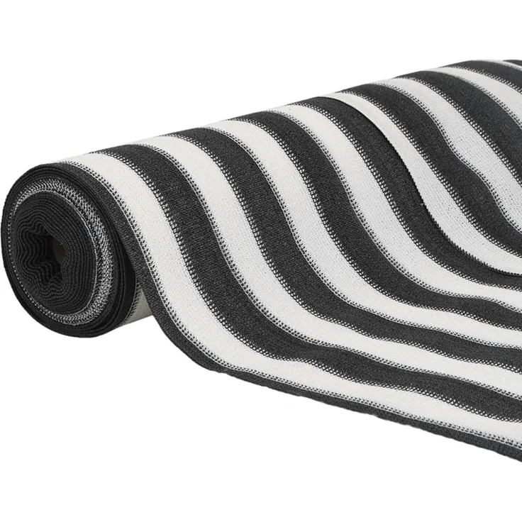 vidaXL Zaunblende Anthrazit und Weiß 1,5x25 m HDPE 75 g/m² 4003660 – Bild 2