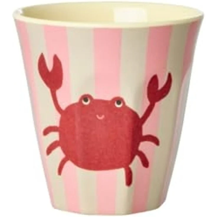 rice Kinderbecher Rice Melamin 6er-SET Becher - Blue Ocean Print 160ml, Melamin – Bild 6
