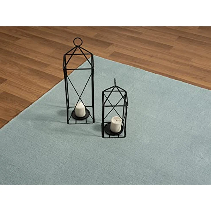 the carpet Teppich Relax round, rund, Höhe: 16 mm, waschbarer Wohnzimmer Teppich modern rutschfest – Bild 5