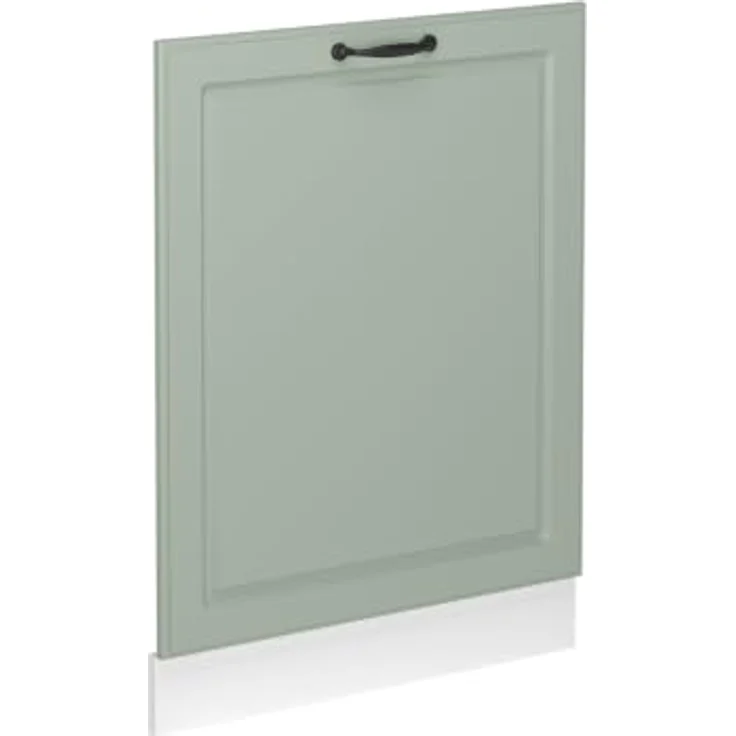 Vicco Geschirrspülerblende "R-Line", Mint Landhaus/Weiß 60 cm | MDF-Front · Ohne Arbeitsplatte · ✓ Passend zur Küchenfront · ✓ Frei kombinierbar · Einfache Integration – Bild 1