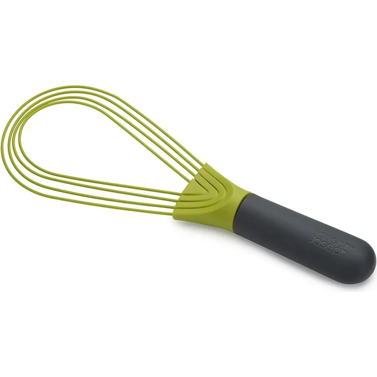 JosephJoseph Twist 2-in-1 Silikonschneebesen Grau/Grün