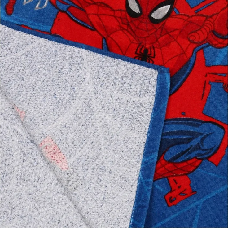 Sarcia. eu Kapuzenhandtuch MARVEL Spider-Man Kinder Schwimmhandtuch, Poncho mit Kapuze 50x115 cm – Bild 4