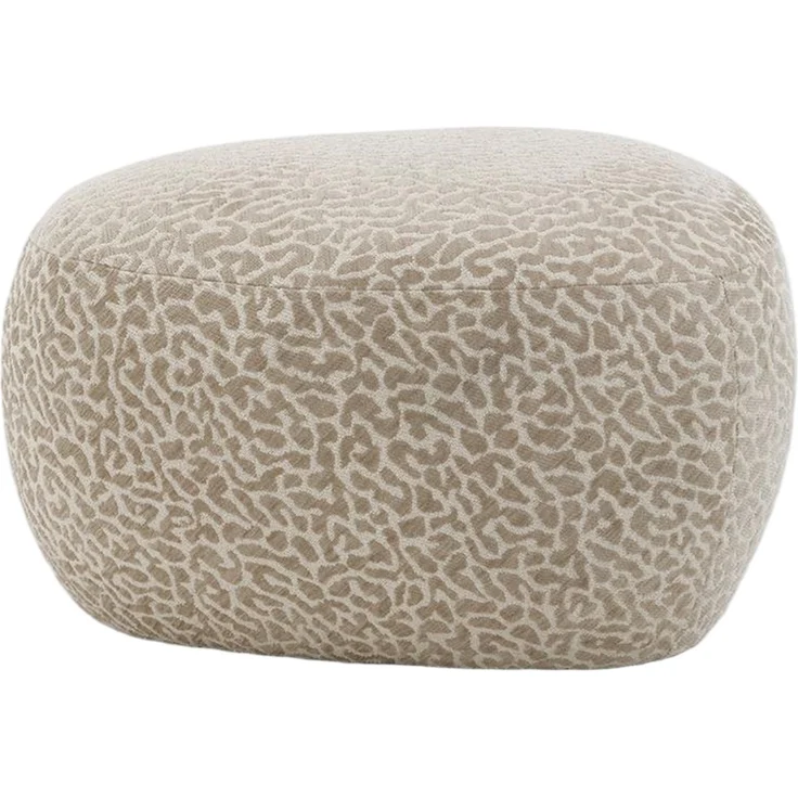 Bronx71 Hocker Fenna taupe Leo-Print – Bild 9