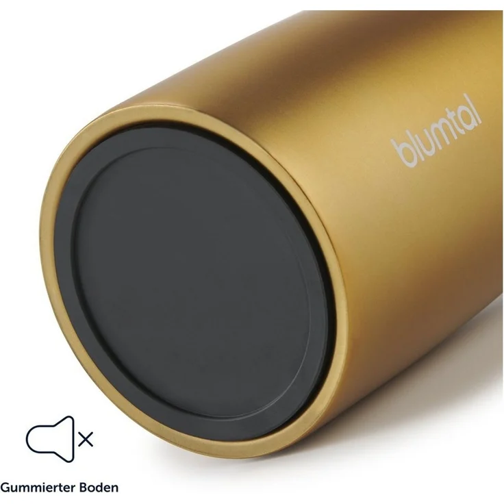 Blumtal Isolierflasche Blumtal auslaufsicherer Thermobecher London, Edelstahl Becher - 380ml – Bild 2