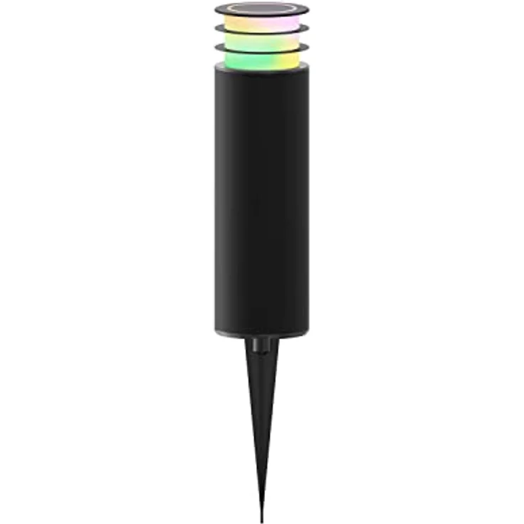 CALEX Smart Outdoor LED Wegeleuchte, RGB & warmweiß, dimmbar, wasserdicht, WLAN + Bluetooth, 3er Pack – Bild 4