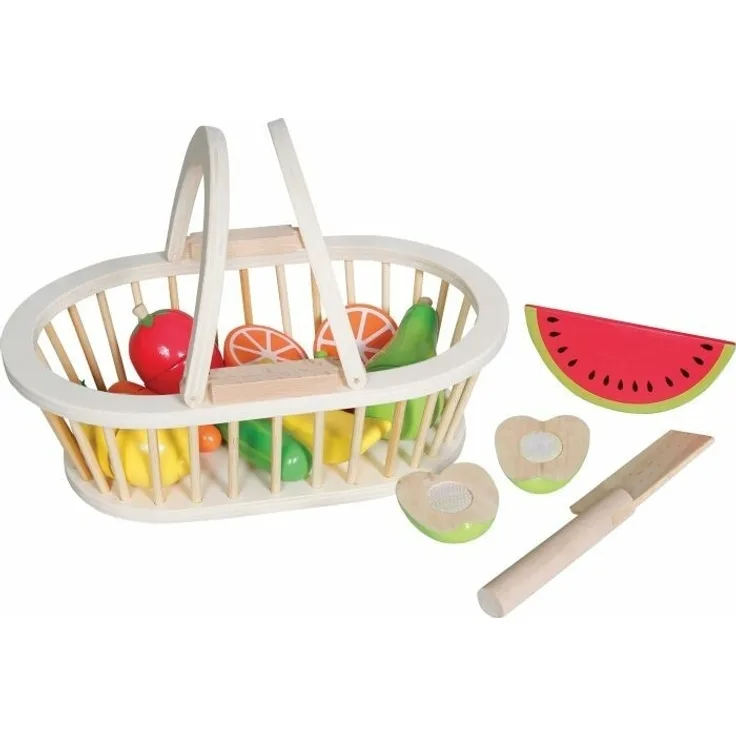 VEDES Großhandel GmbH - Ware SpielMaus Küche Früchtekorb 13-teilig