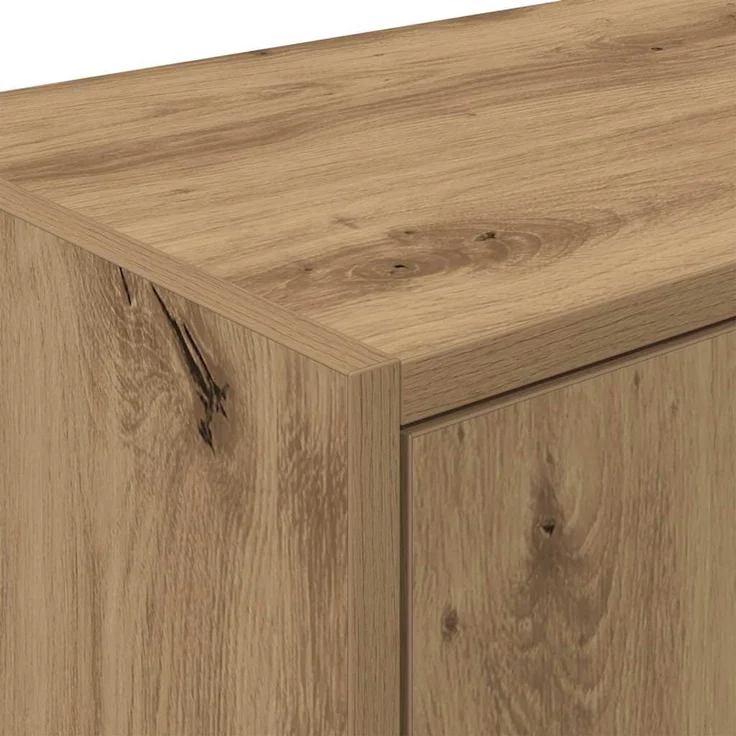 vidaXL Garagen-Wandschränke 2 Stk. Artisan-Eiche Holzwerkstoff 860660 – Bild 10