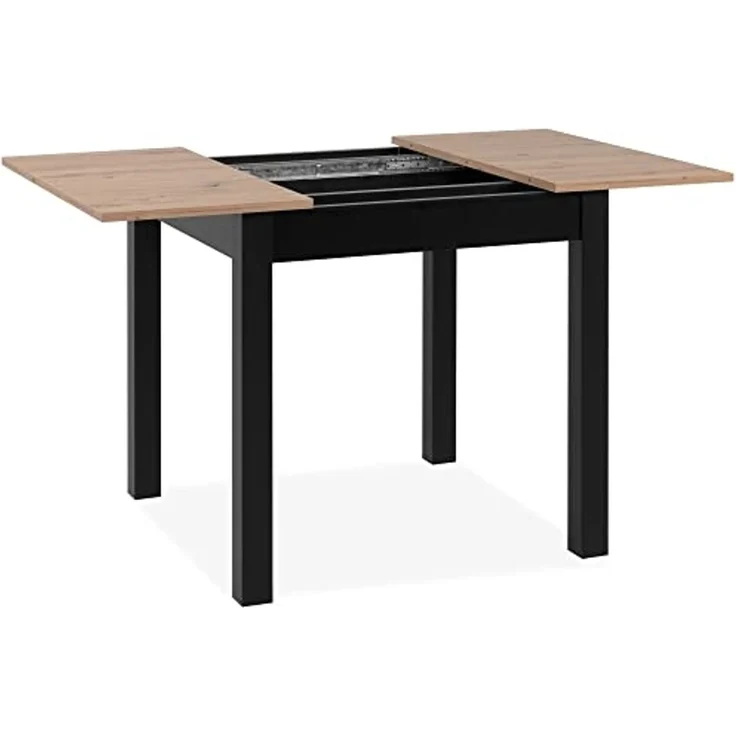 Finori Esstisch COBURG 80 - Esszimmer in Artisan Eiche-Schwarz – Bild 5