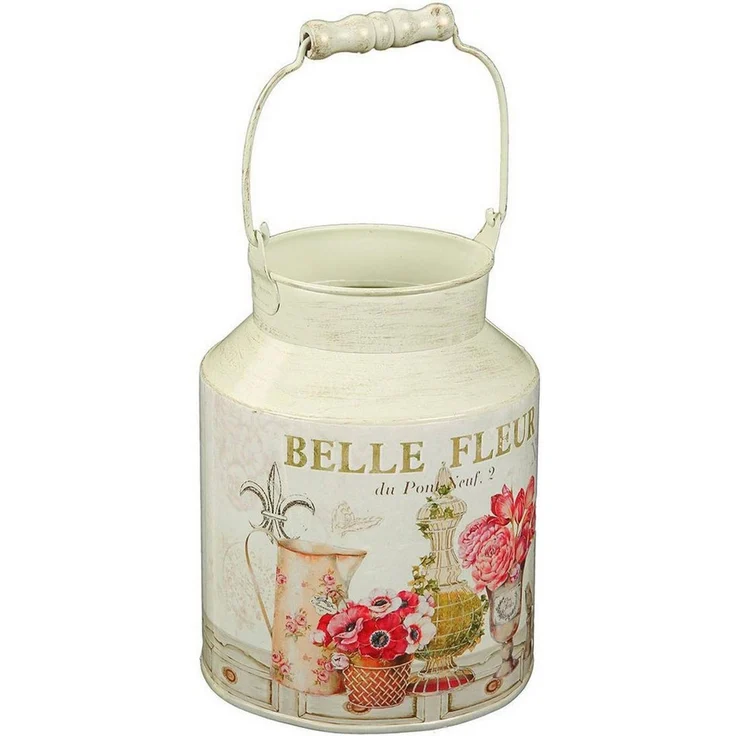 Ambiente Haus Dekovase Fleur-Milchkanne (1 St) – Bild 1