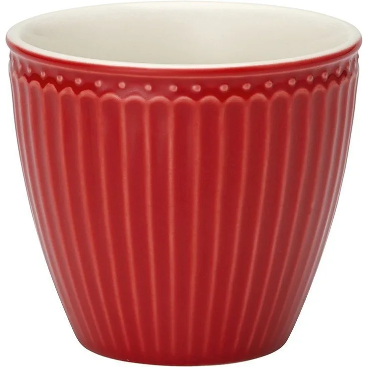 Greengate Alice Latte Cup red 0,3 l