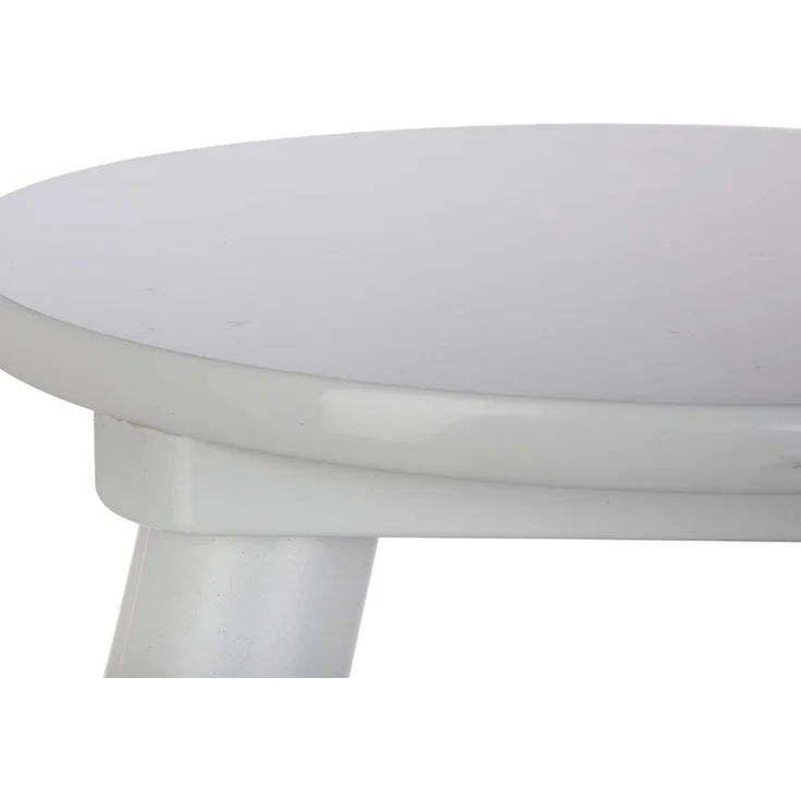 Atmosphera Hocker für ein Kind - vierbeiniger Hocker, Höhe: 26 cm, Ø 24 cm weiß – Bild 7
