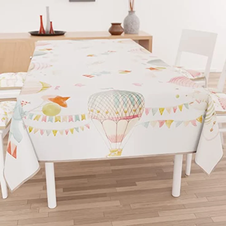 PETTI Artigiani Italiani - Teppich für Küche, Läufer für Küche, rutschfest und waschbar, 52 x 440 cm, Design Party 01, 100% Made in Italy – Bild 3