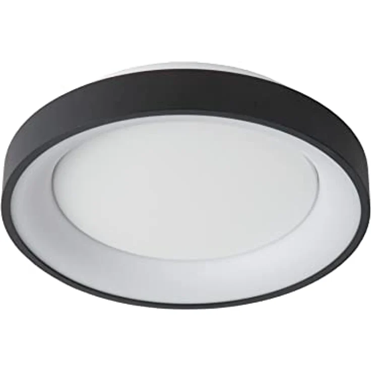 LUCIDE VIDAL Deckenleuchte, Ø 28 cm, dimmbare LED, 1x20W 2700K, Schwarz – Bild 3