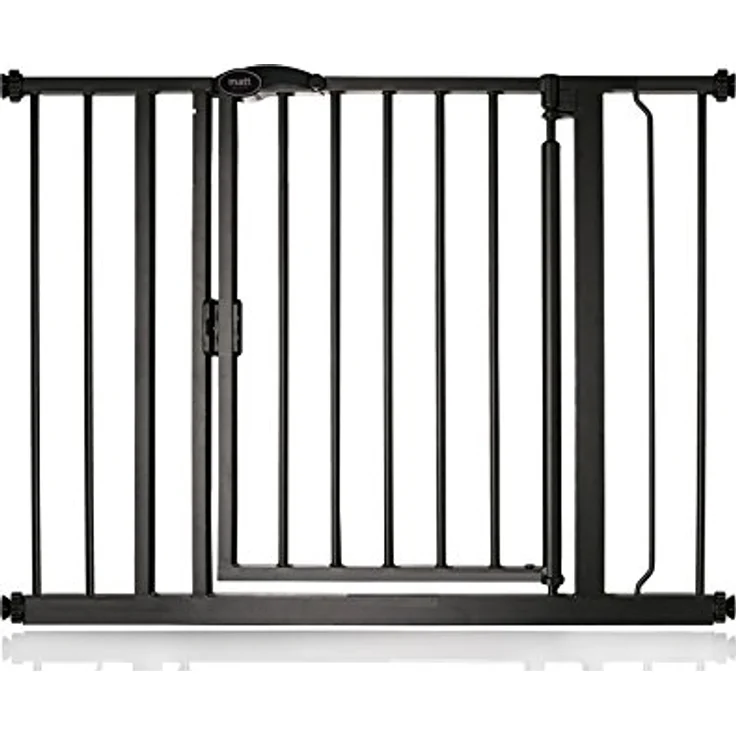 Bettacare Automatisch Schließendes Treppengitter, 96.6cm - 103.6cm, Mattschwarz, Druckmontage-Sicherheitsgitter, Babygitter, Sicherheitsschranke für Türen, Flure und Räume – Bild 2