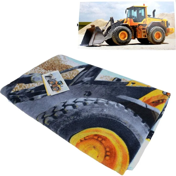 Handtuch ca. 70 x 140 cm Dusch- und Badetuch Saunatuch für Strand und Bad Radlader