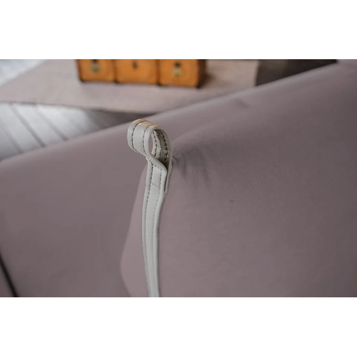 KAWOLA Ecksofa CANE Schlafsofa Daybed Stoff lila 80 x 210 x 310 cm – Bild 7