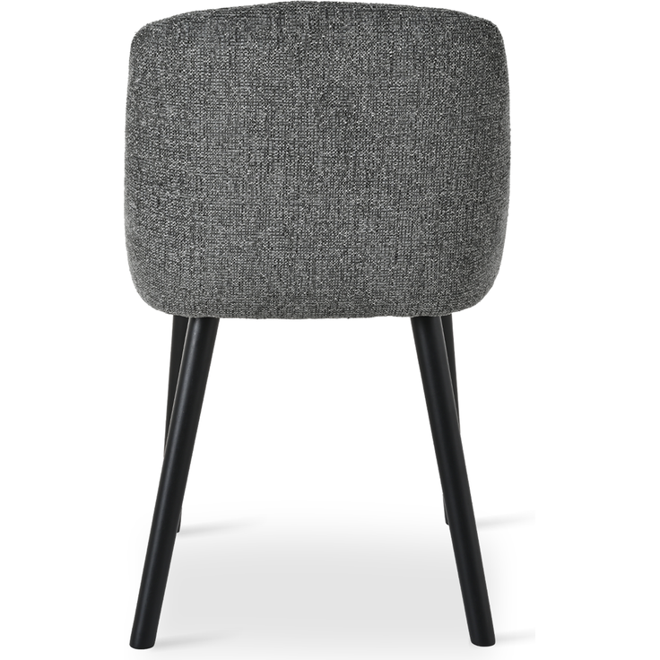 GOEURVANT 993 Esszimmerstühle 4er-Set, Chenille - Schiefergrau – Bild 5