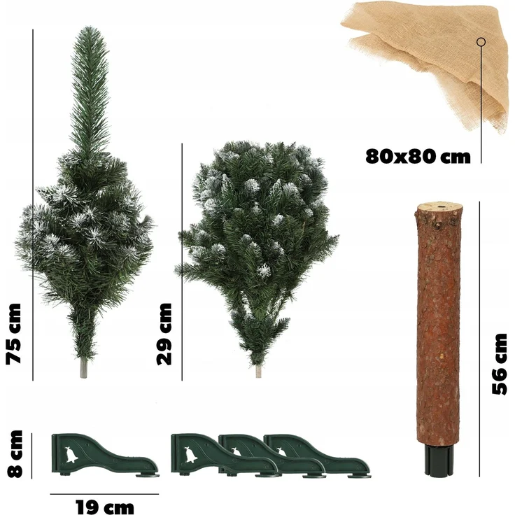 KADAX Diamant-Stamm Kiefer 160cm K5542 – Bild 3