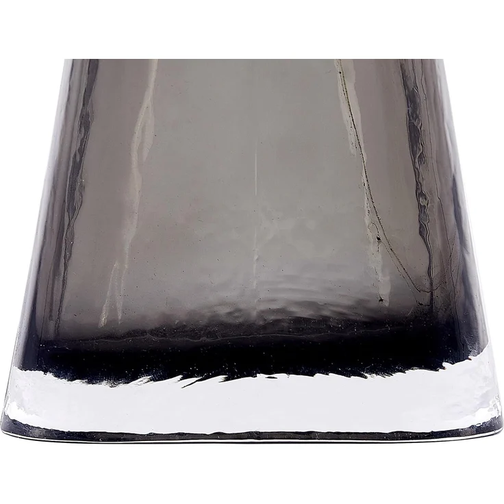 Blumenvase MITATA 20 cm Glas Grau – Bild 6