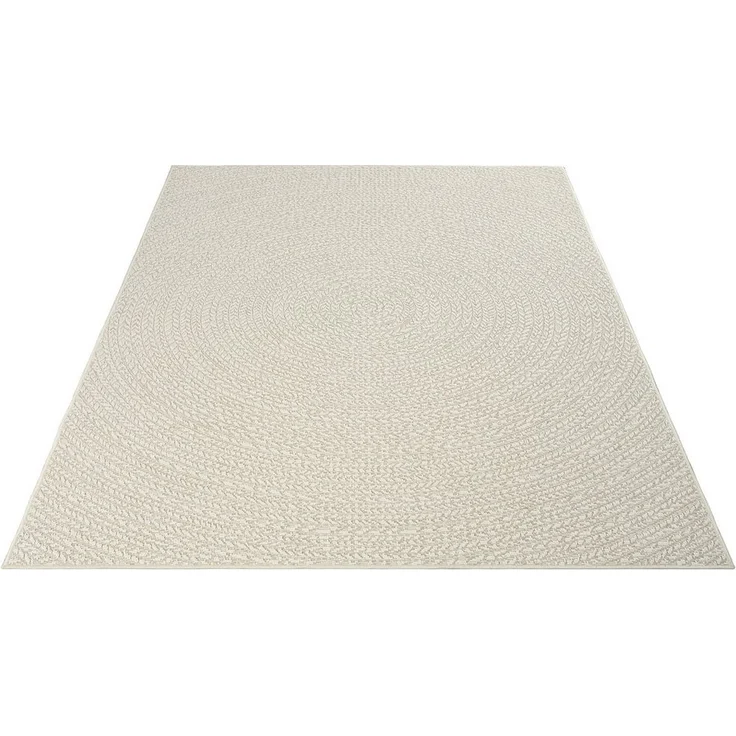 the carpet Teppich Kansas, rechteckig, Höhe: 1 mm, moderner robuster In und Outdoor Teppich Jute Look – Bild 2