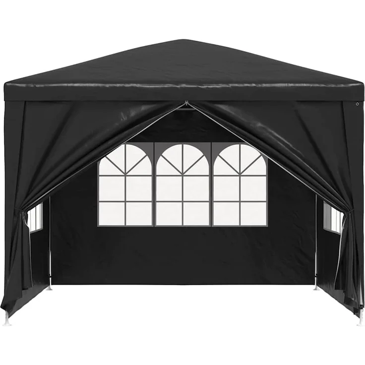 Gartenzelt, Partyzelt 3x3 m Anthrazit – Bild 4