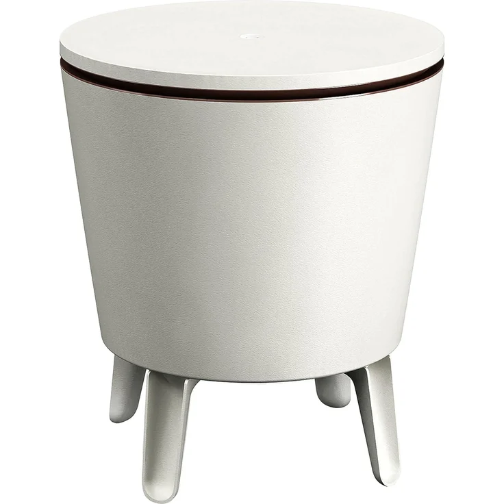 Keter 17186745 Café- und Loungetisch Cool Bar, Kunststoff, beige/braun, ausziehbar – Bild 7