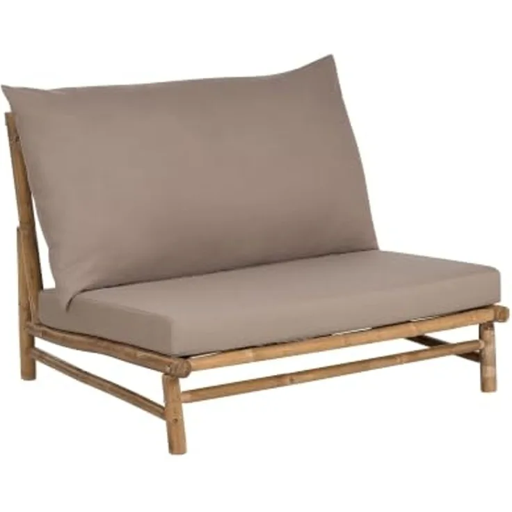 Gartenstuhl TODI Bambusholz Taupe