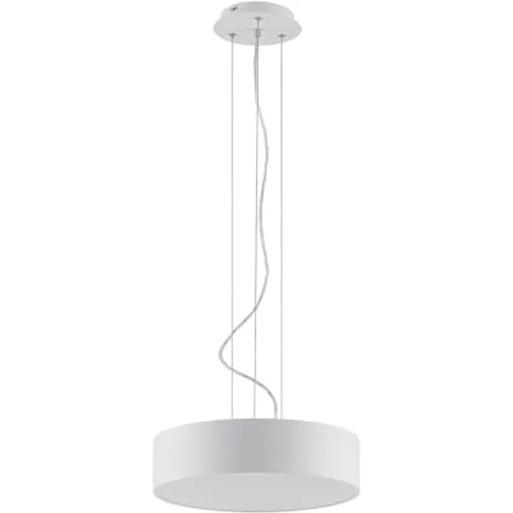 Arcchio LED Noabelle, Pendelleuchte in Weiß aus Metall, 1-flammig, energiesparend