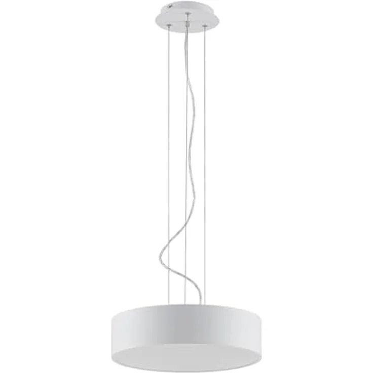 Arcchio LED Noabelle, Pendelleuchte in Weiß aus Metall, 1-flammig, energiesparend – Bild 1