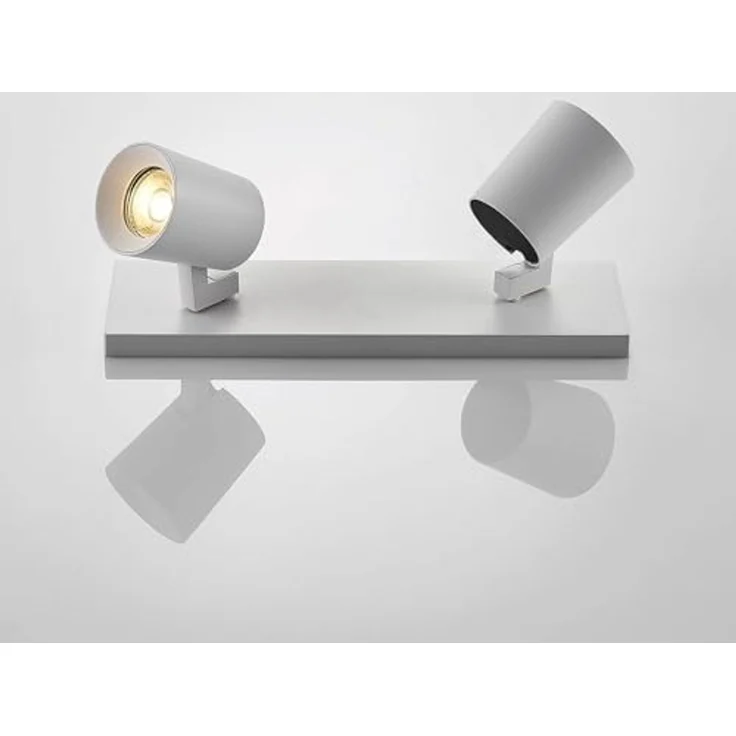 Arcchio Deckenstrahler Iavo, Metall, Weiß IP20, 2x8 W LED – Bild 6
