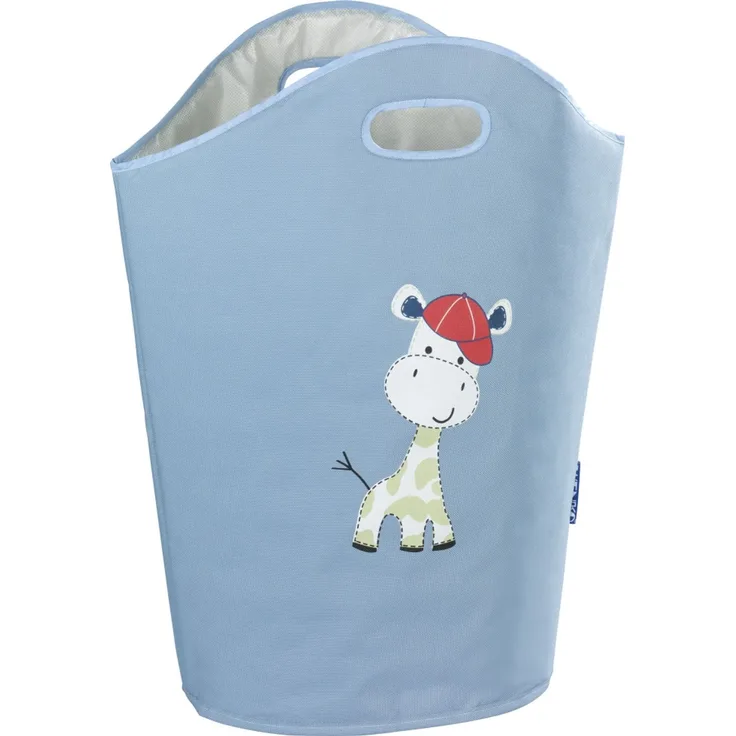 Wenko Wäschesammler Kids Gerry 24 l, blau, beige