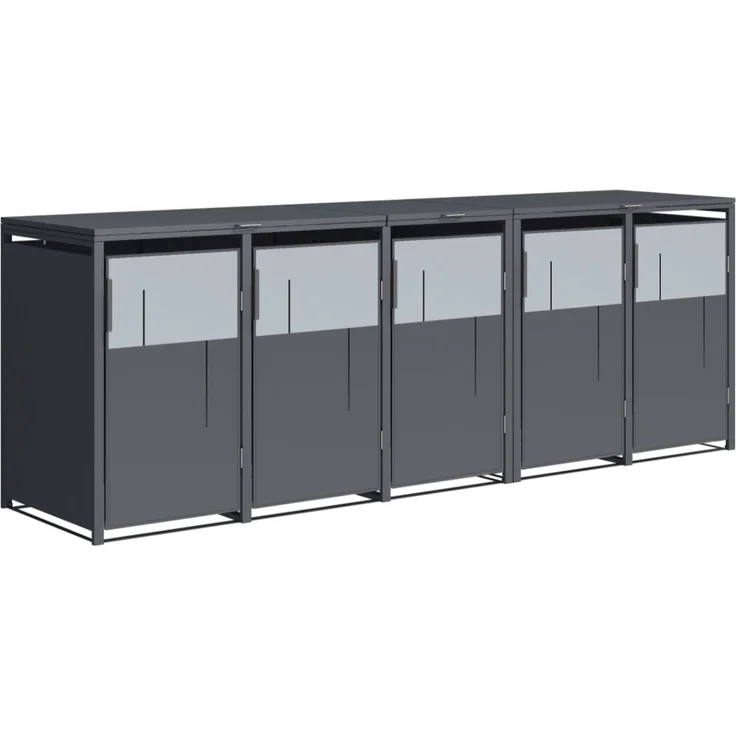 Westmann Tonus 5 | Metall Mülltonnenbox 5er | – Bild 1