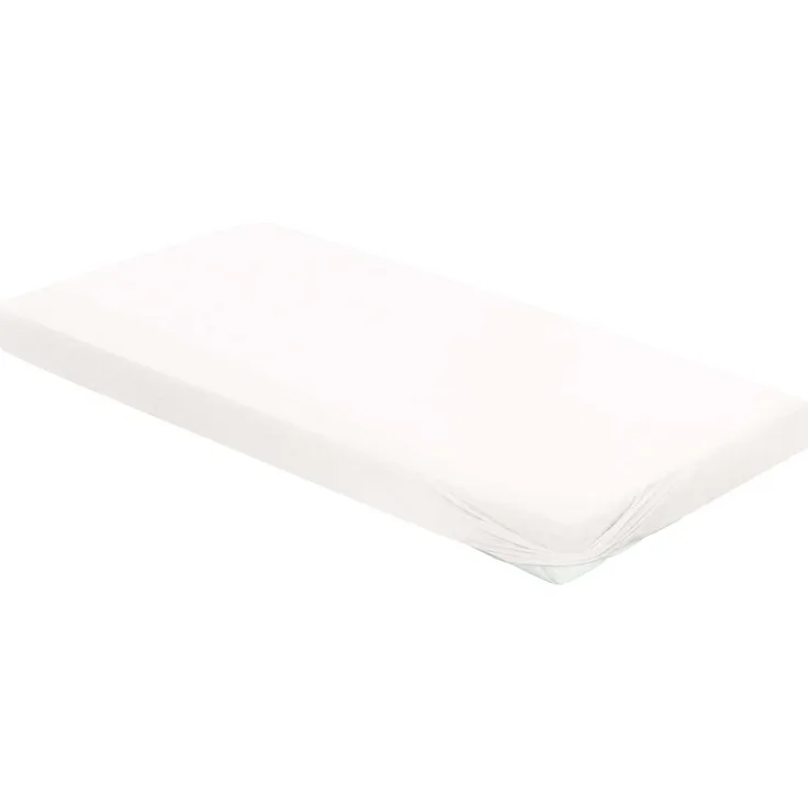 Irisette Mako-Jersey Betttuch Jupiter 0008 weiss 150x200 cm 8-10 weiss