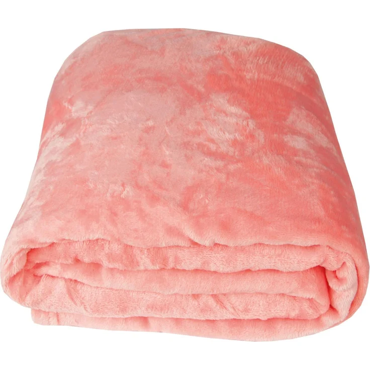 Kuscheldecke "Celina" Lachs 150x200 cm – Bild 8