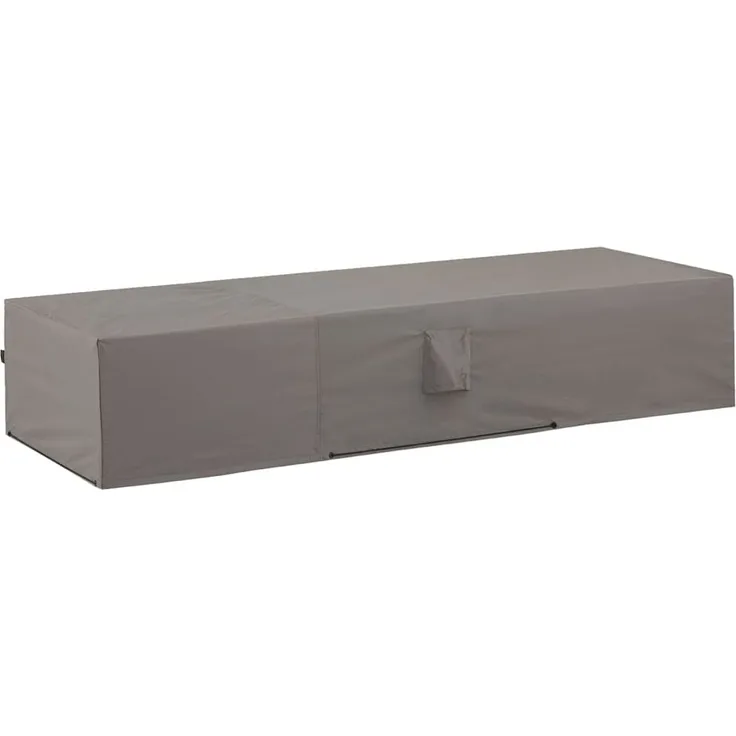 Madison Abdeckung für Sonnenliege 210x75x40 cm Grau 423668