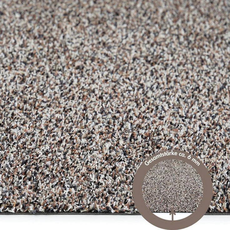 Andiamo Fußmatte Samson, rechteckig, Höhe: 6 mm, Schmutzfangmatte, waschbar, rutschhemmend, auch als 2er Set erhältlich – Bild 3