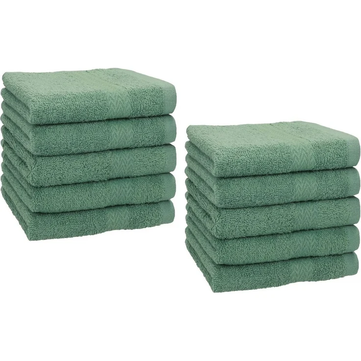 Betz Seiftuch 10 Stück Premium Seiflappen-Set 30x30 cm, (Set, 10-St) – Bild 1