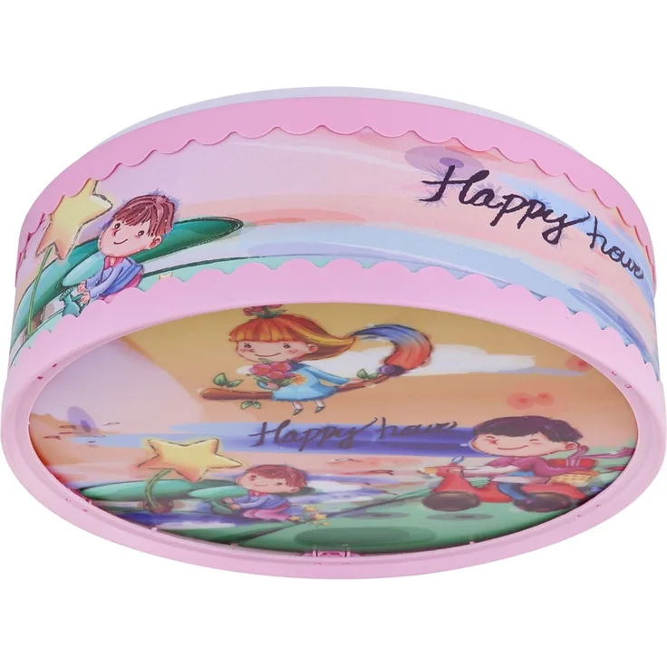 RGB LED Deckenleuchte, Kindermotiv, multicolor, 28 cm, BIBIFEE
