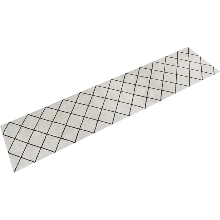 vidaXL Küchenteppich Waschbar Quadrat 60x300 cm Samt 136569 – Bild 1