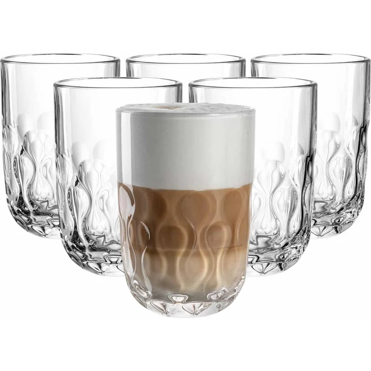 Leonardo GOCCE Latte Macchiato Glas (2) 390 ml 6er Set – Bild 1