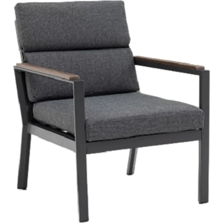 Gardissimo NARA OAK Loungesessel Dining Sessel mit Alu-Gestell – Bild 6