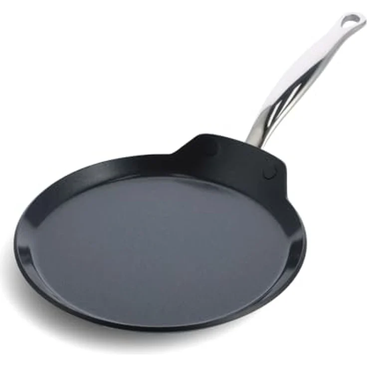 GreenPan Barcelona Pro Pfannkuchenpfanne 28cm Schwarz – Bild 1