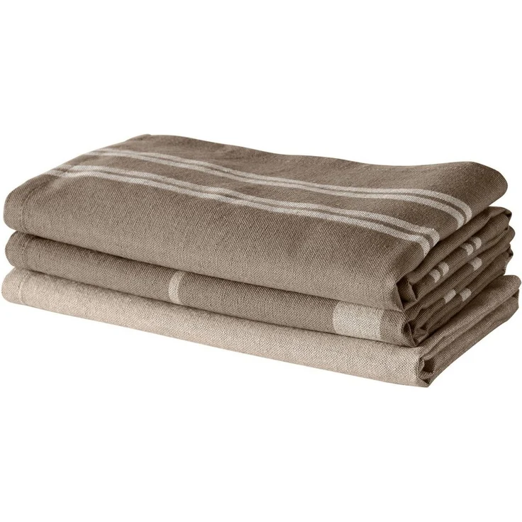 LeGer Home by Lena Gercke Geschirrtuch Alyra, (3-tlg), reine Baumwolle, 190g/m², saugstark, weich, modern – Bild 2