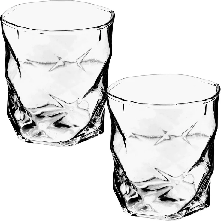 KADAX Glas für Getränke und Getränke 330ml 2 Stk – Bild 3