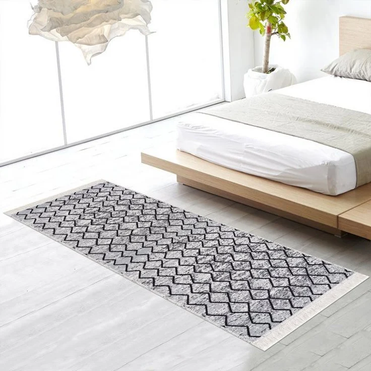Jimri Teppich Kelim Teppich Wohnzimmer Schlafzimmer Küche, Badezimmer Läufer Flur, Läufer, Wendeteppich – Bild 4