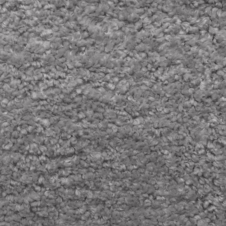 DOMO. collection Sessel 700 016, Polstersessel, rund, gepolsterte Rückenlehne, Füße mit Filzgleitern, Armsessel, Polsterganitur, 73 x 75 x 76 cm (BxTxH), grau – Bild 5