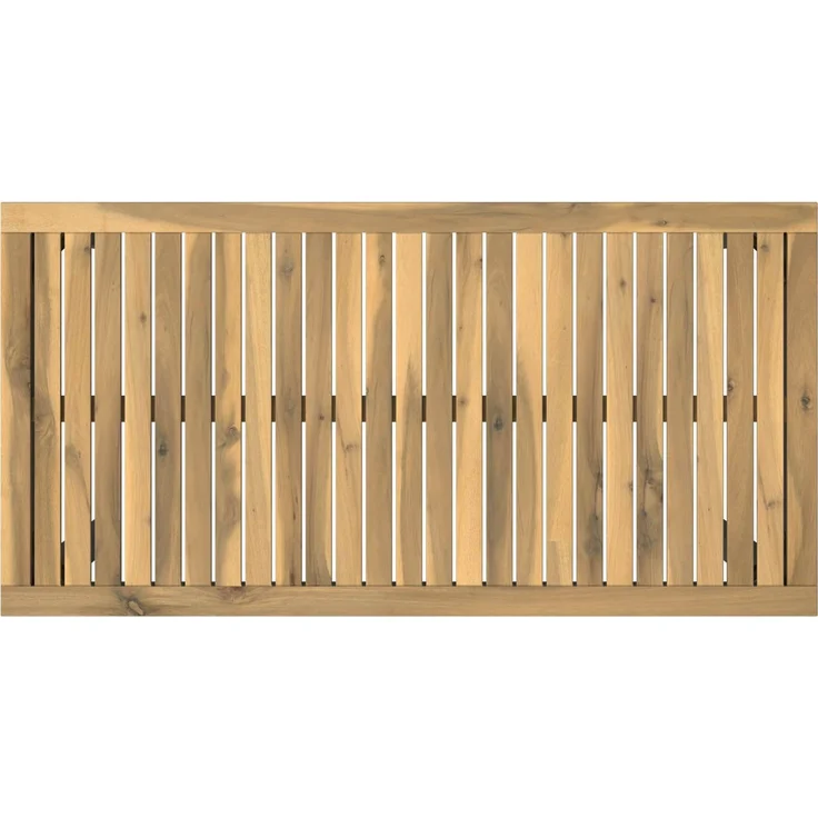 vidaXL Gartenbar-Tisch Weiß und Schwarz 108,5 x 55 x 105 cm 901778 – Bild 4
