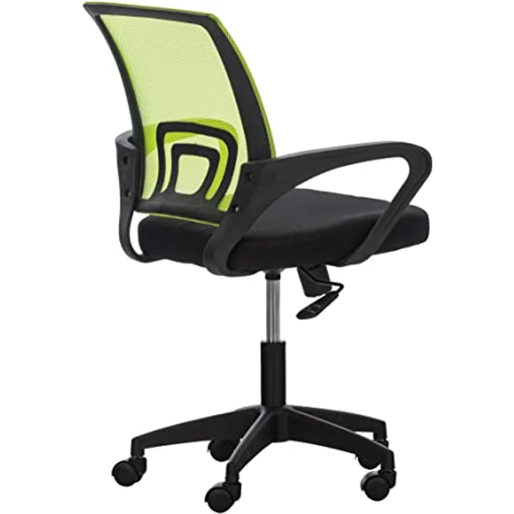 TPFLiving Bürostuhl Audrey, Ergonomischer Drehstuhl mit atmungsaktivem Netzbezug, Grün, 62x95x50 cm – Bild 5